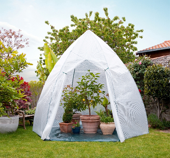 Voiles d'hivernage pour protéger vos plantes l'hiver - Nortene