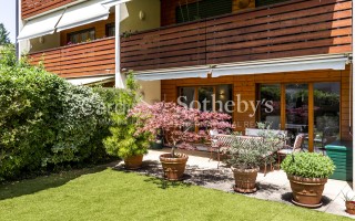 Terrasse avec jardin privatif